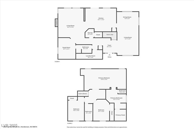 2024 Spruce Brook Dr, Henderson, NV 89074 - room layout