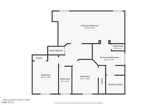2024 Spruce Brook Dr, Henderson, NV 89074 - property floor plan