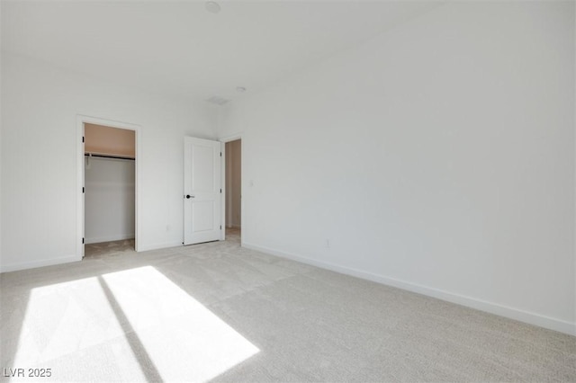11946 Glide Reflection Ave, Las Vegas, NV 89138 - unfurnished bedroom with light colored carpet, baseboards, and a closet