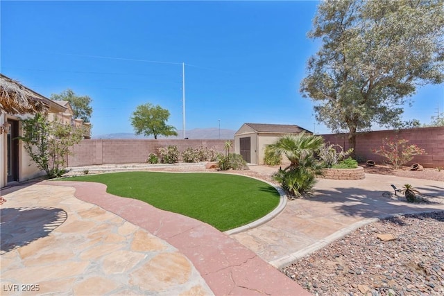 6224 Red Pine Ct, Las Vegas, NV 89130 - view of yard with a patio