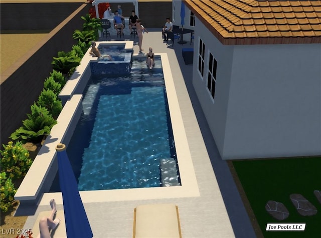 286 Fairmeadow St, Henderson, NV 89012 - view of swimming pool featuring a patio