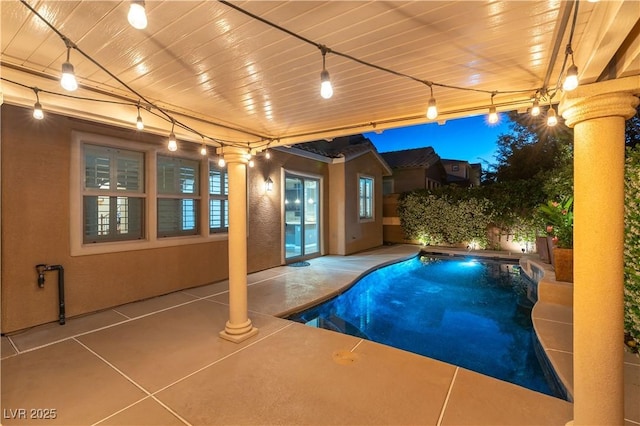11228 Hedgemont Ave, Las Vegas, NV 89138 - view of swimming pool with a patio