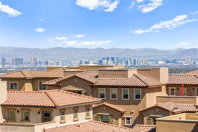 160 Lomita Heights Dr, Las Vegas, NV 89138 - exterior space featuring a mountain view and a city view