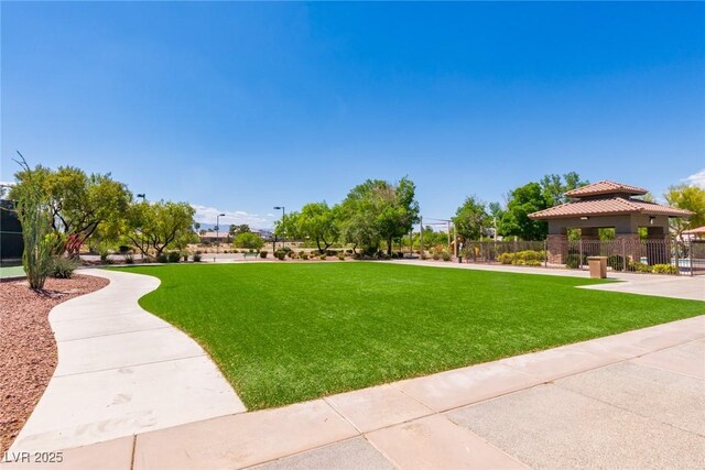 7434 Eggshell Dr, North Las Vegas, NV 89084 - surrounding community with a gazebo