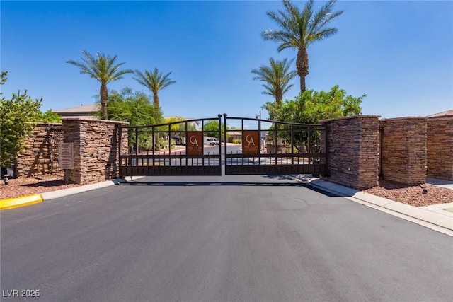 7434 Eggshell Dr, North Las Vegas, NV 89084 - view of gate