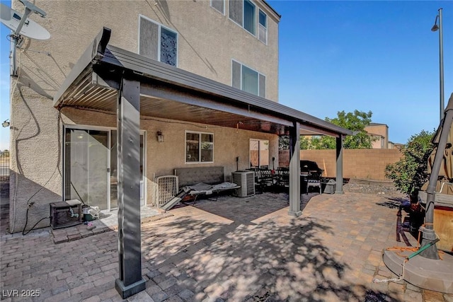 9065 W Torino Ave, Las Vegas, NV 89148 - view of patio with central air condition unit