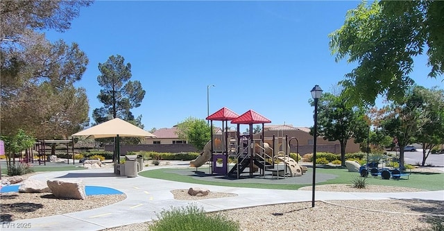 view of community play area