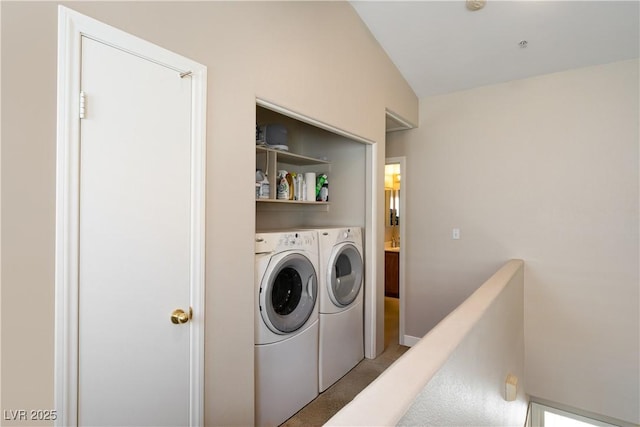 3120 Inlet Bay Ave, North Las Vegas, NV 89031 - washroom with washing machine and clothes dryer