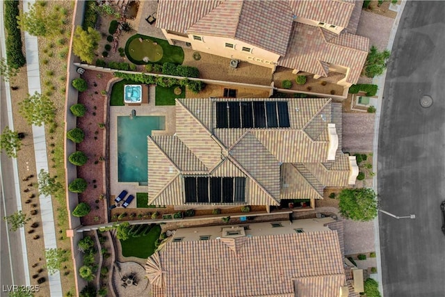 drone / aerial view