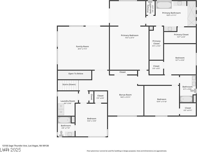 12155 Sage Thunder Ave, Las Vegas, NV 89138 - room layout