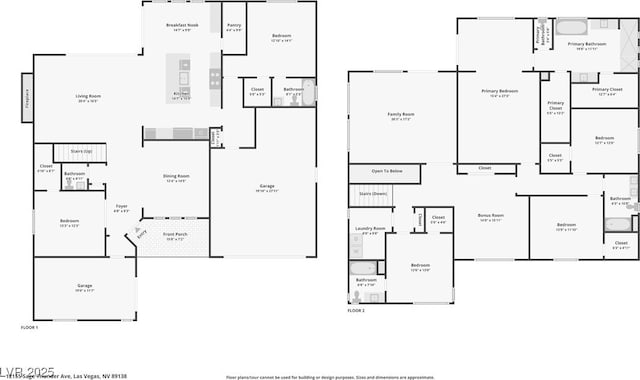 12155 Sage Thunder Ave, Las Vegas, NV 89138 - home floor plan