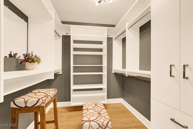 5142 Southern Hills Ln, Las Vegas, NV 89113 - spacious closet featuring wood finished floors