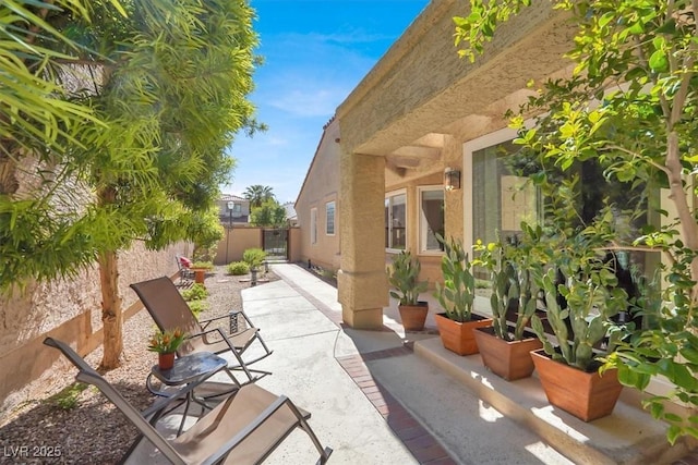 5142 Southern Hills Ln, Las Vegas, NV 89113 - view of patio / terrace featuring a fenced backyard