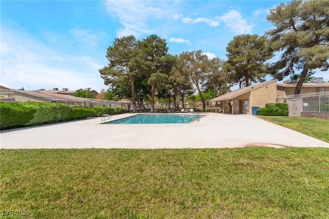 2261 Tall Pine Dr, Las Vegas, NV 89108 - community pool featuring a patio area