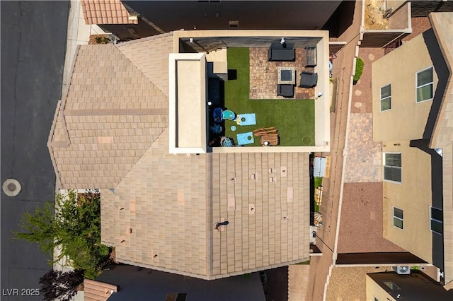 drone / aerial view