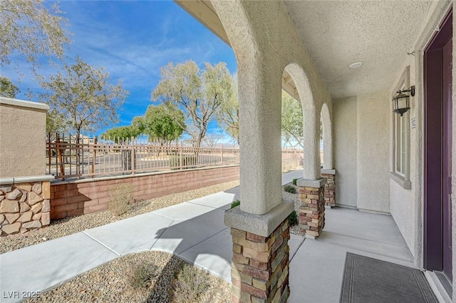 8562 Insignia Ave Unit 102, Las Vegas, NV 89178 - view of patio / terrace with a fenced backyard