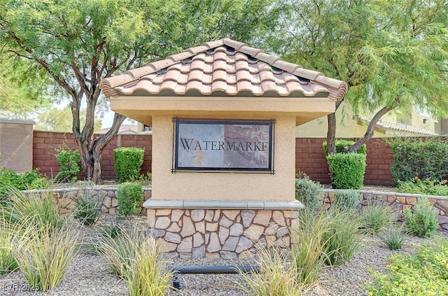 8562 Insignia Ave Unit 102, Las Vegas, NV 89178 - community sign featuring fence
