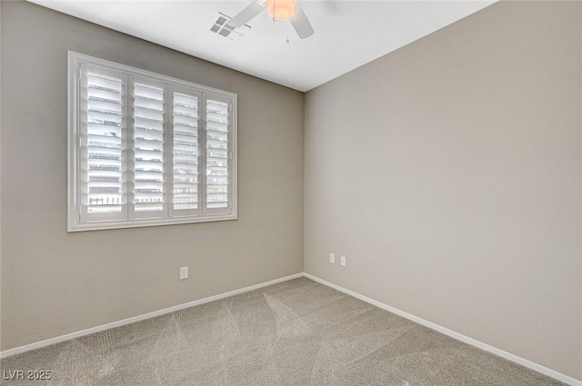 8562 Insignia Ave Unit 102, Las Vegas, NV 89178 - unfurnished room with ceiling fan, carpet floors, and baseboards