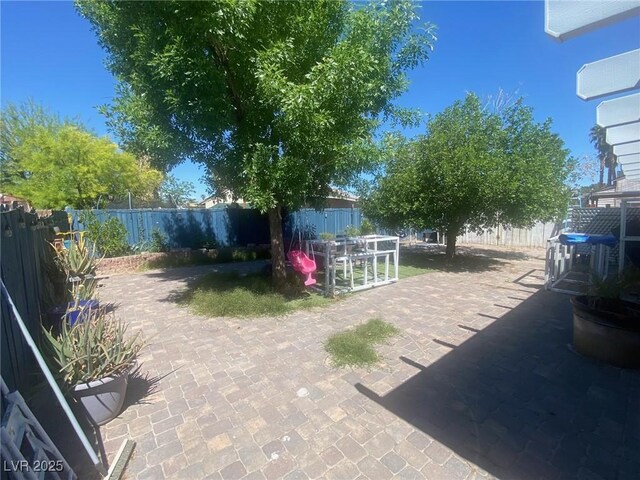 1841 Skywood Way, Las Vegas, NV 89142 - view of patio / terrace with a fenced backyard