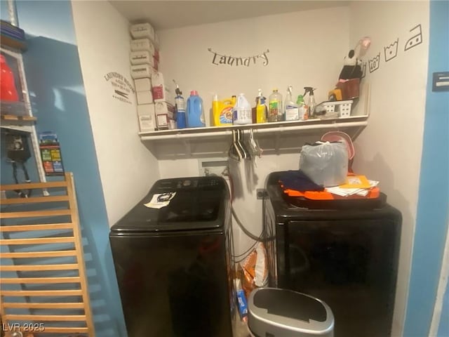 1841 Skywood Way, Las Vegas, NV 89142 - laundry area featuring separate washer and dryer