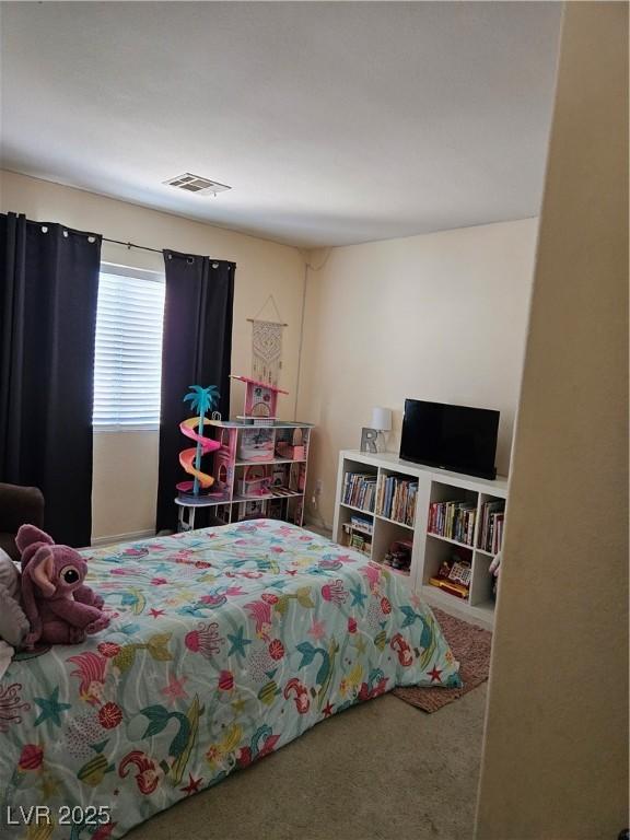 bedroom featuring carpet floors