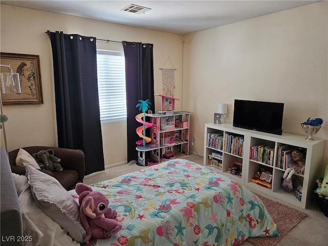 bedroom featuring carpet floors