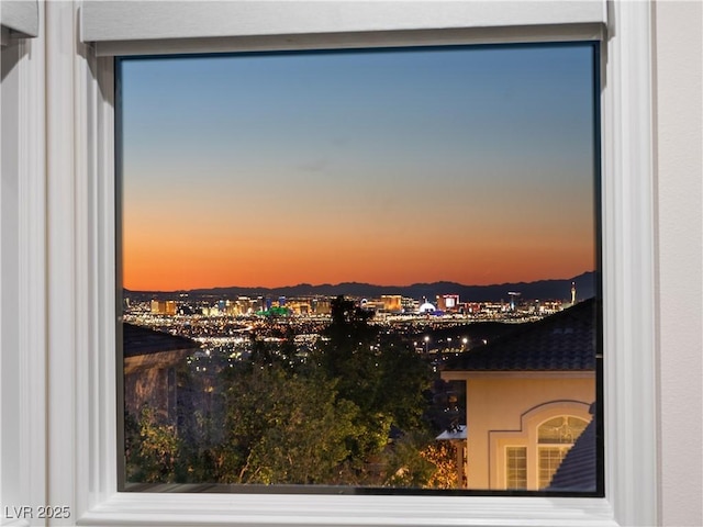 water view featuring nearby urban area