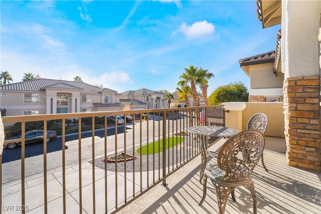 1316 Eagle Meadow Ct, Las Vegas, NV 89123 - balcony featuring a residential view