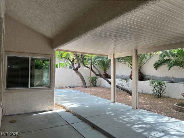 2855 Grande Valley Dr, Las Vegas, NV 89135 - view of patio / terrace with a fenced backyard