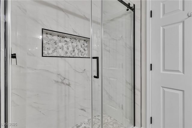 11621 La Mirago Pl, Las Vegas, NV 89138 - full bathroom with a marble finish shower