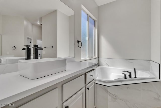11621 La Mirago Pl, Las Vegas, NV 89138 - bathroom featuring a bath and vanity