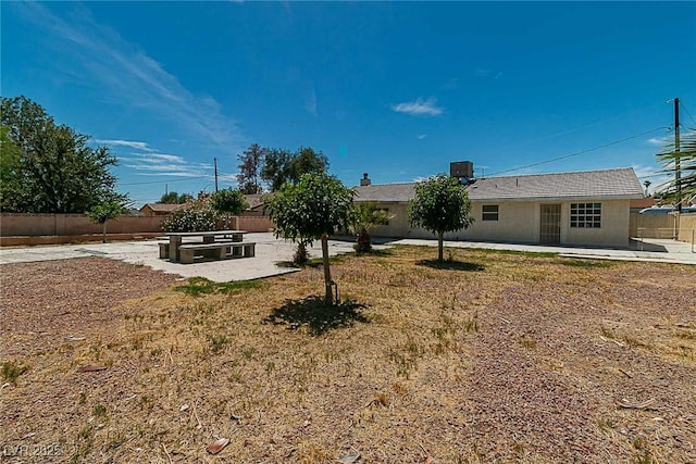 5170 S Pearl St, Las Vegas, NV 89120 - view of yard featuring fence and a patio