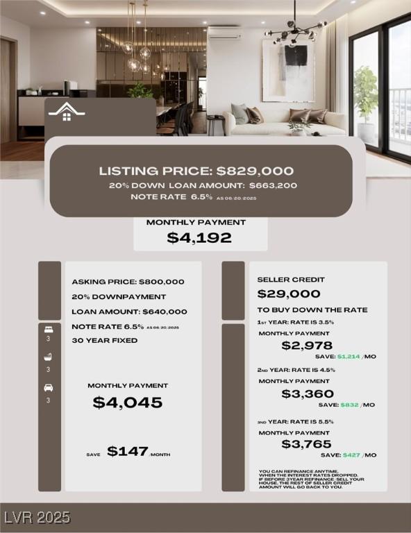 6250 Lamont Hills Ave, Las Vegas, NV 89139 - view of a document