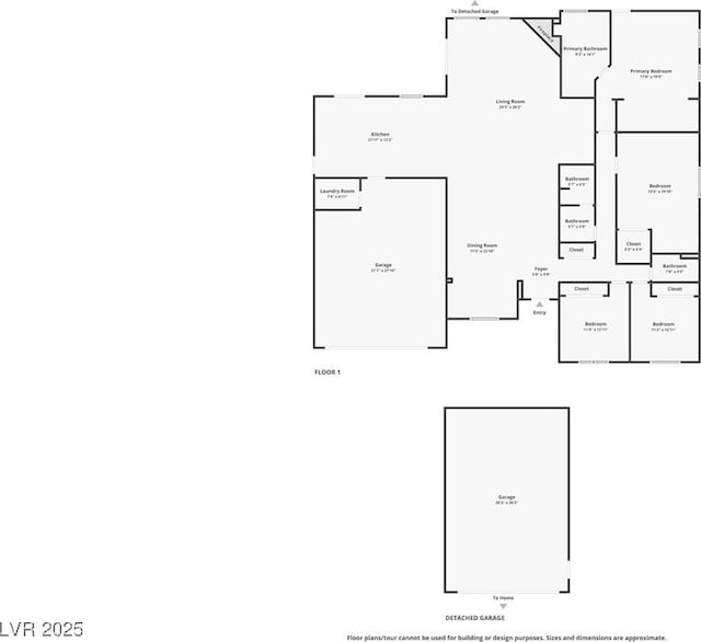 6117 Foxcroft Ave, Las Vegas, NV 89108 - floor plan / room layout