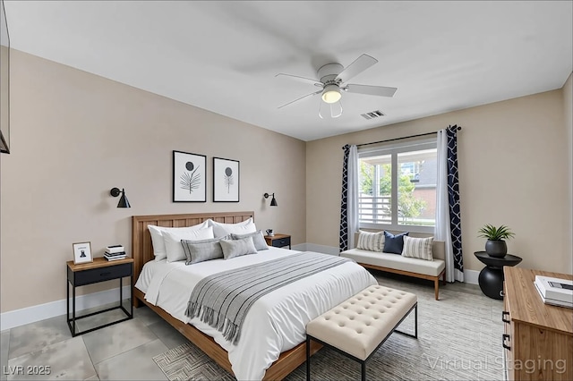 281 Powerbilt Ave, Las Vegas, NV 89148 - bedroom featuring baseboards and a ceiling fan