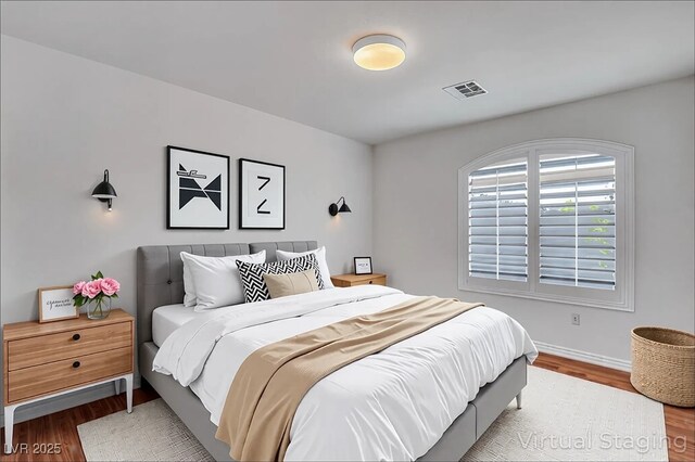 281 Powerbilt Ave, Las Vegas, NV 89148 - bedroom with wood finished floors and baseboards