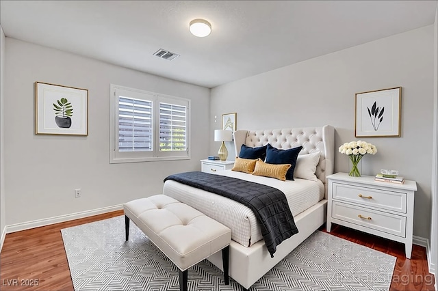 281 Powerbilt Ave, Las Vegas, NV 89148 - bedroom with dark wood-style flooring and baseboards