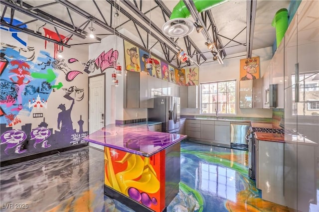 playroom with a sink