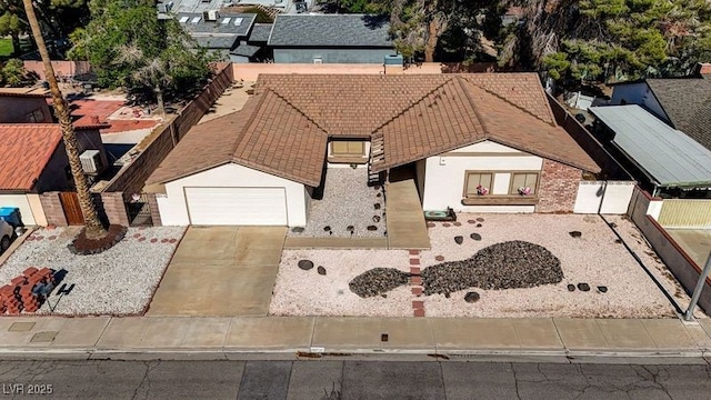 view of subject property