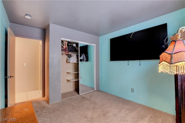 5220 Shasta Daisy St, North Las Vegas, NV 89031 - unfurnished bedroom featuring carpet floors and a closet