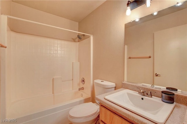5220 Shasta Daisy St, North Las Vegas, NV 89031 - full bath with toilet, vanity, and tub / shower combination