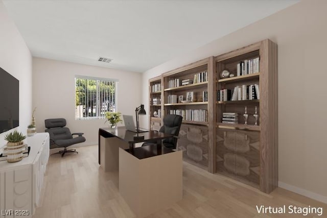 6141 Markleham Ave, Las Vegas, NV 89130 - office space with light wood-style flooring