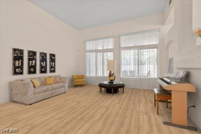 6141 Markleham Ave, Las Vegas, NV 89130 - living area with wood finished floors