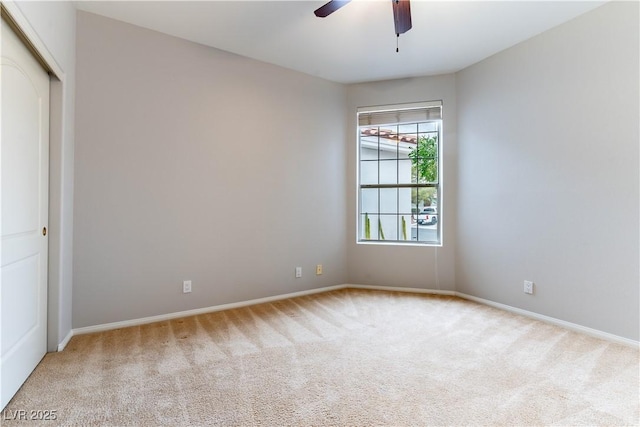 1933 Davina St, Henderson, NV 89074 - carpeted spare room with ceiling fan and baseboards