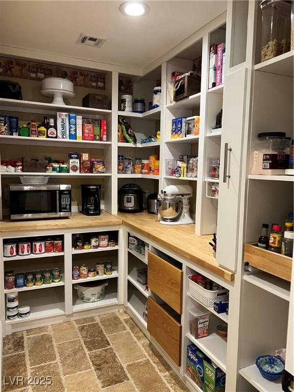 view of pantry