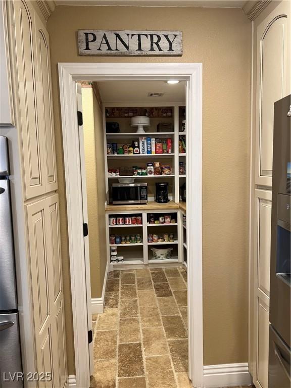 view of pantry