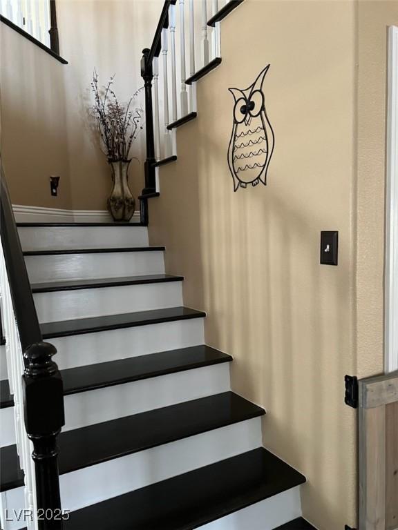 view of stairs
