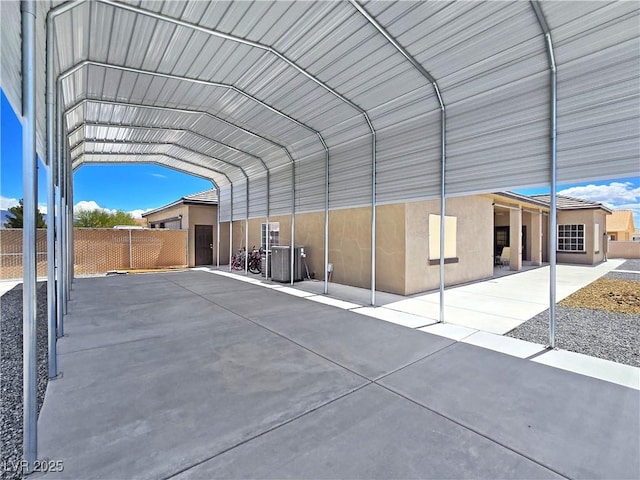 3780 Shawnee Ave, Pahrump, NV 89048 - exterior space with fence and a detached carport