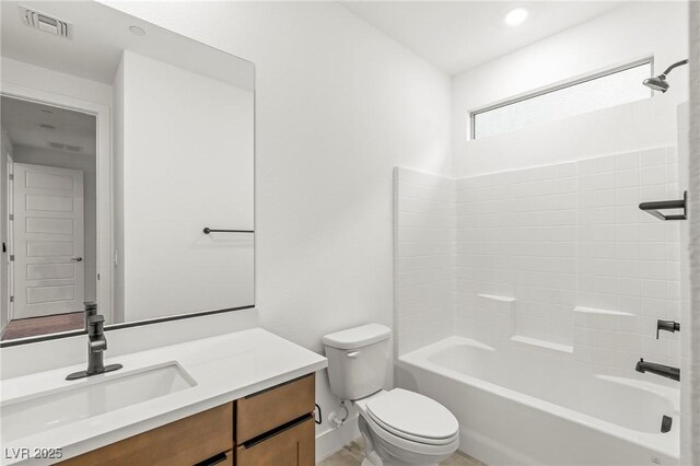10851 Hanwicke Harbor Ave, Las Vegas, NV 89166 - full bathroom with vanity and shower / tub combination