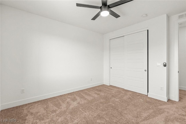 10851 Hanwicke Harbor Ave, Las Vegas, NV 89166 - unfurnished bedroom featuring carpet floors, baseboards, and a closet